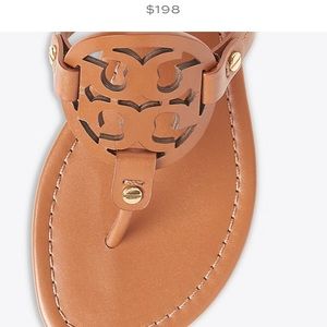 New Tory Burch leather sandals